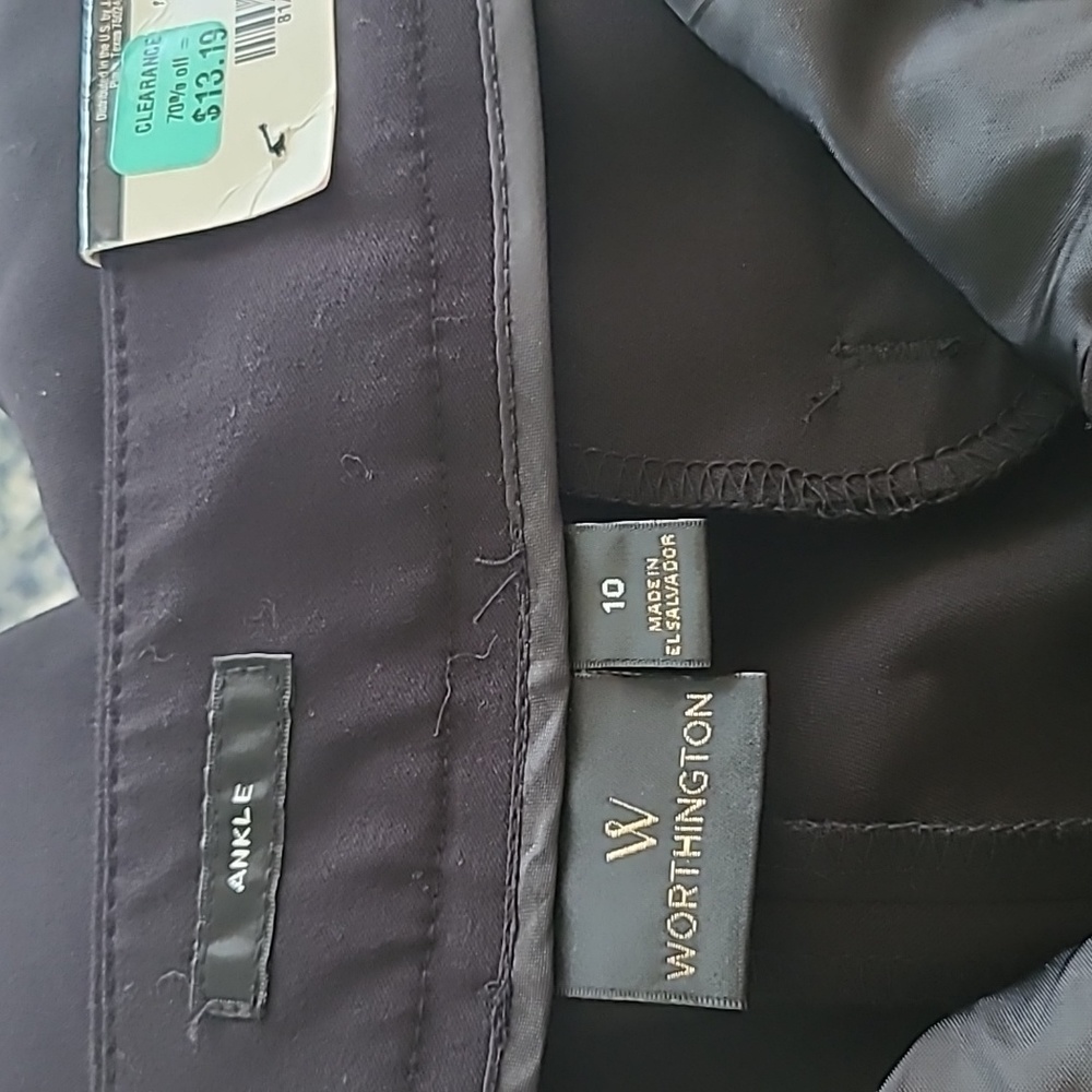 Black dress pants